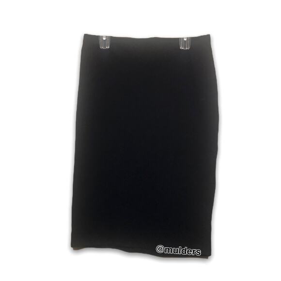 Sanctuary Black Fitted Pencil Skirt Size Large - Picture 1 of 6